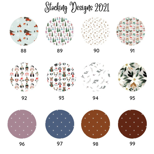 Personalized Stockings - Reversible