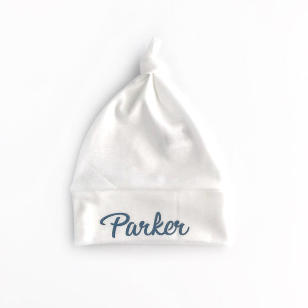 Personalized Name Swaddle Blanket - Single Name - Dotboxed