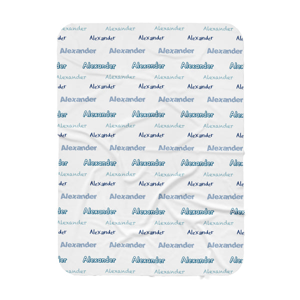 Personalized Name Swaddle Blanket - ALEXANDER Font style