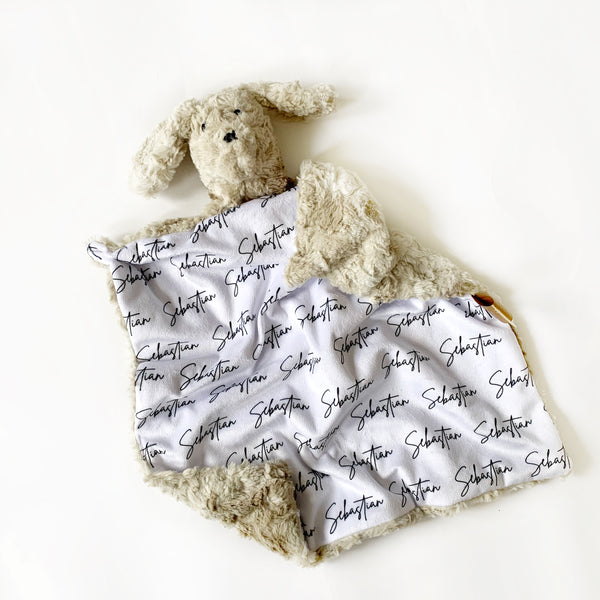 Puppy Lovey - Personalized Name Repeat