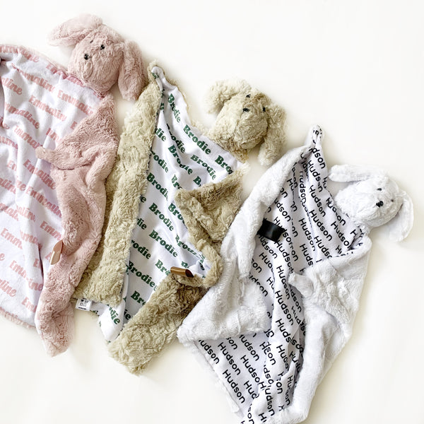 Puppy Lovey - Personalized Name Repeat