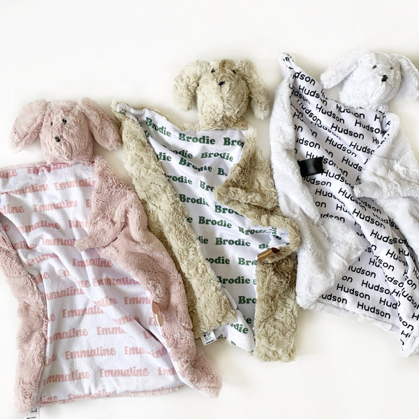 Puppy Lovey - Personalized Name Repeat