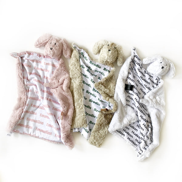 Puppy Lovey - Personalized Name Repeat