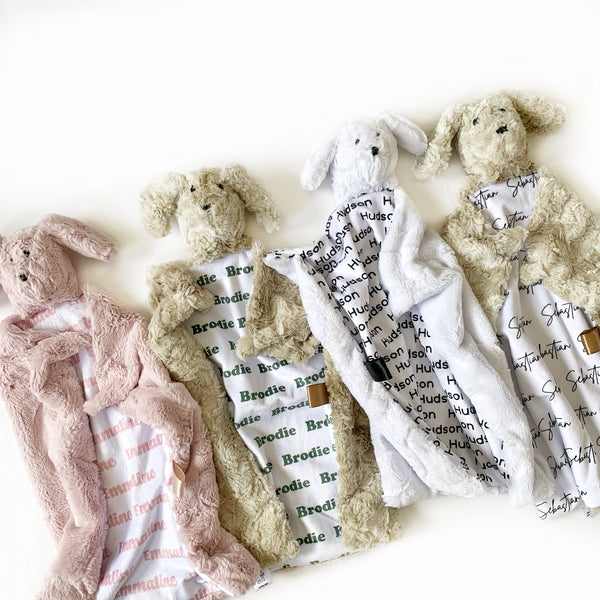 Puppy Lovey - Personalized Name Repeat