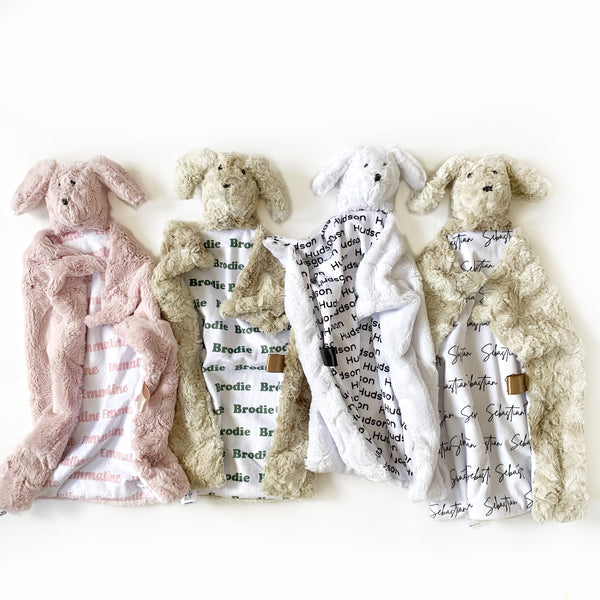 Puppy Lovey - Personalized Name Repeat