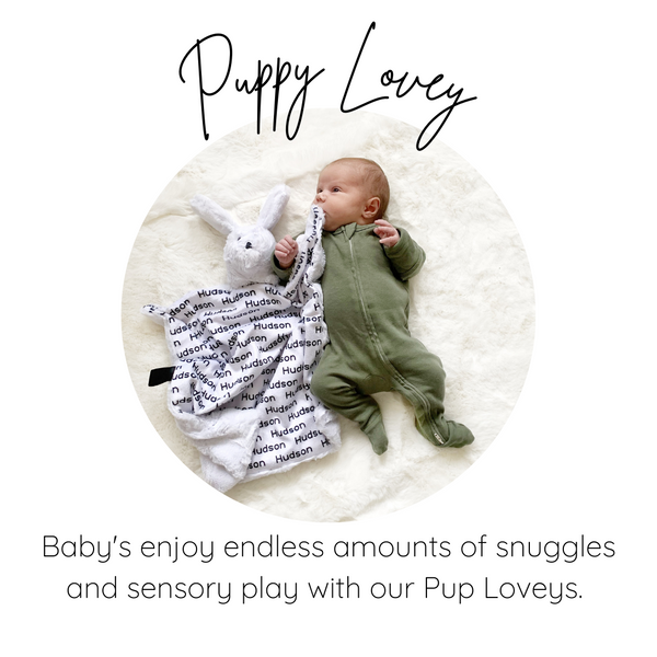 Puppy Lovey - Personalized Name Repeat
