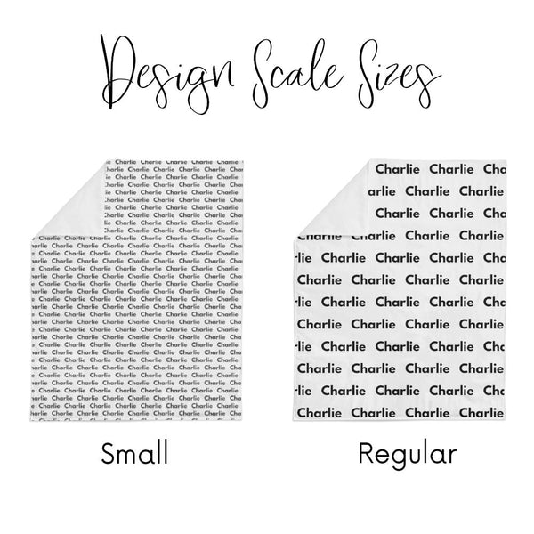 Personalized Name Lovey Blanket -  CHECK