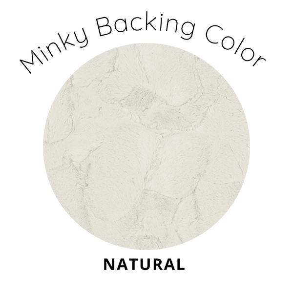 Tossed White Pumpkins on Blush Pink - Lovey