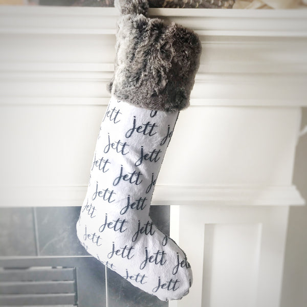 Personalized Stockings - Reversible