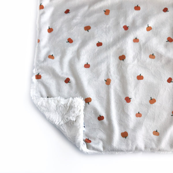 Tossed Pumpkins - Minky Blanket