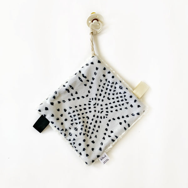Pacifier Lovey - Boho Tile Cream