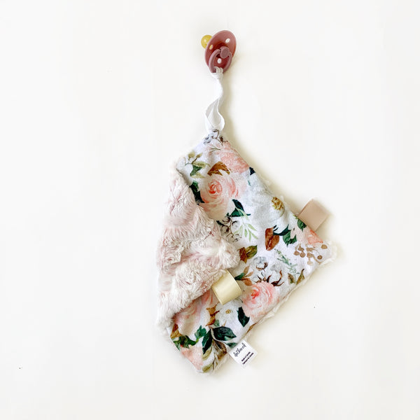 Pacifier Lovey - Vintage Magnolia Floral - Dotboxed