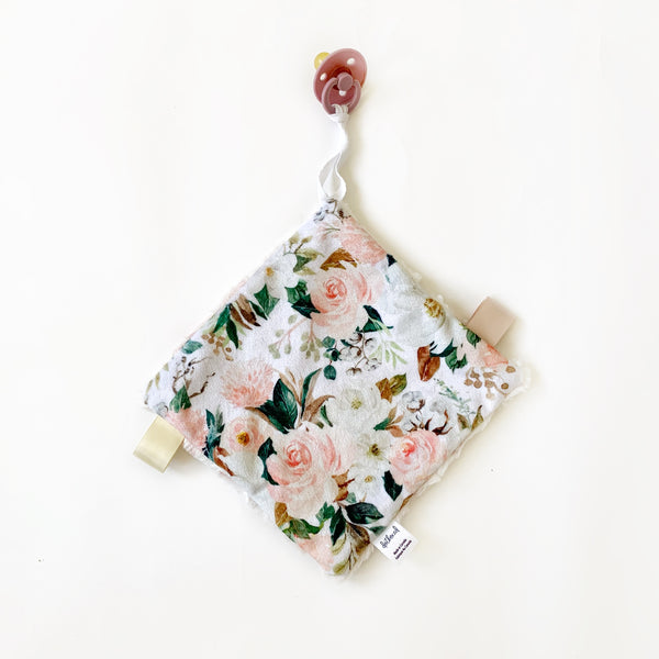 Pacifier Lovey - Vintage Magnolia Floral
