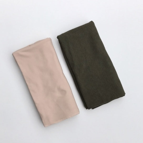 Nude - swaddle - BLANKET + TIED KNOT BEANIE - Dotboxed