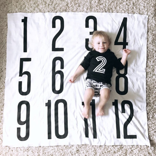 ANNIVERSARY BLANKET - BIG + BOLD NUMBERS - Wholesale - Dotboxed