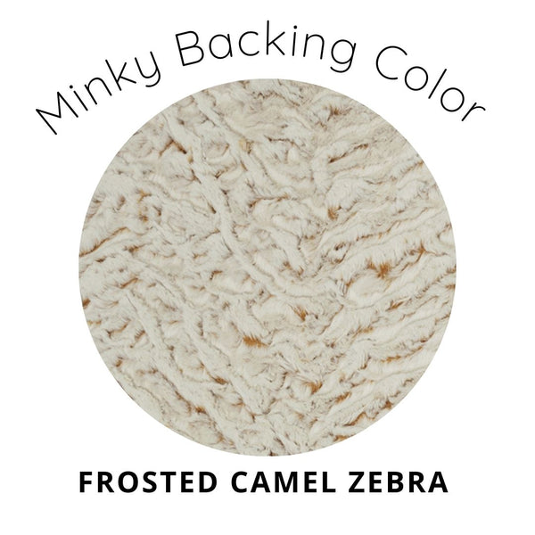 Pacifier Lovey - Terrazzo Copper Blush Burgundy