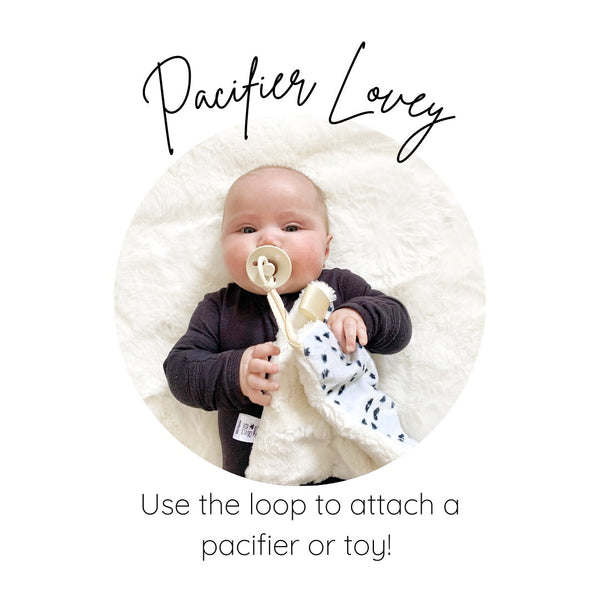 Pacifier Lovey - Terrazzo Copper Blush Burgundy