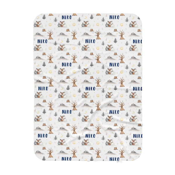 Personalized Name Blanket - ARCTIC FRIENDS