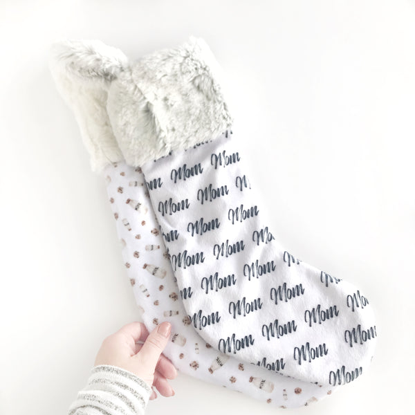 Personalized Stockings - Reversible