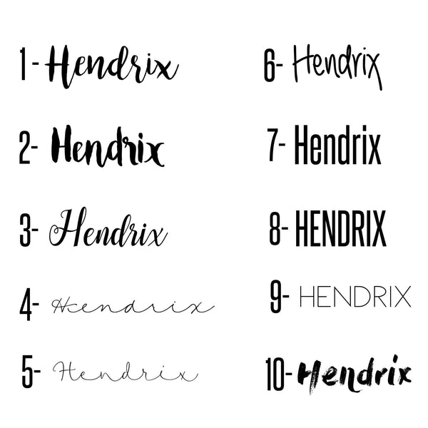 PERSONALIZED NAME BLANKET - SMALL NAME ON DARKEST GREY STRIPES REPEAT IN SWADDLE SIZE - Dotboxed