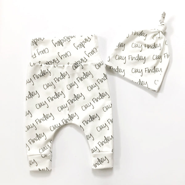 Personalized Name Pants + Accessory Set - Dotboxed