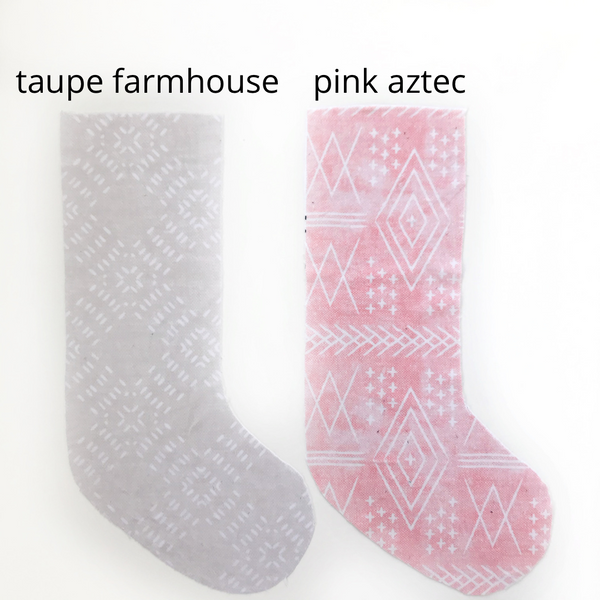 Personalized Stockings - Reversible