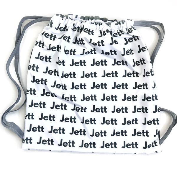 Personalized Name - Drawstring Backpack - Dotboxed