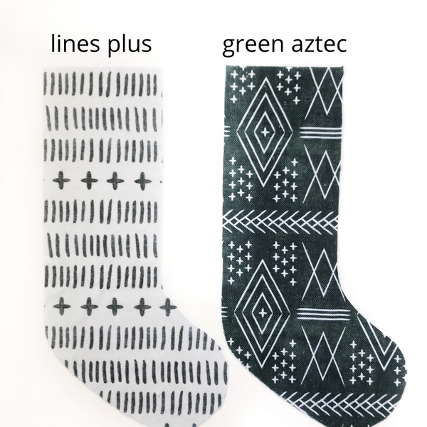 Personalized Stockings - Reversible