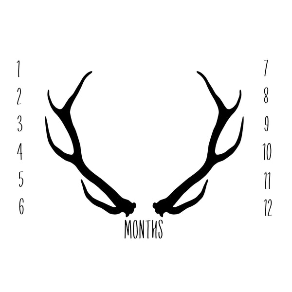 ANNIVERSARY BLANKET - ANTLERS - Dotboxed