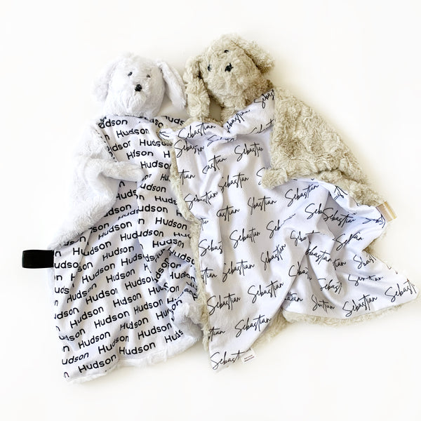 Puppy Lovey - Personalized Name Repeat