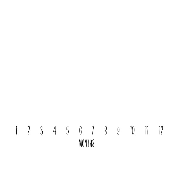 ANNIVERSARY BLANKET - BOTTOM NUMBERS - Dotboxed