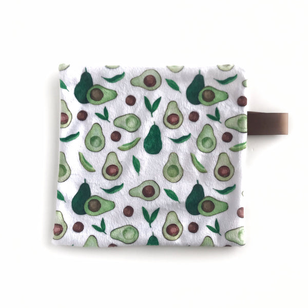 Mini Lovey / Crinkle Lovey - Avocados Sliced - Dotboxed