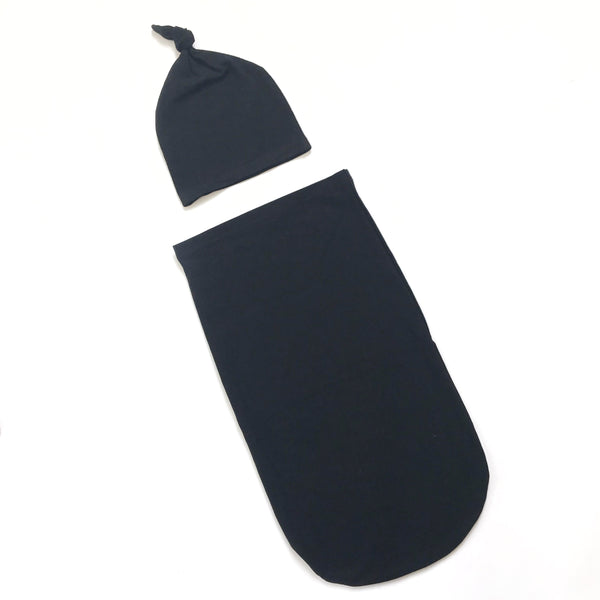 Newborn Sac Set - BLACK - Dotboxed