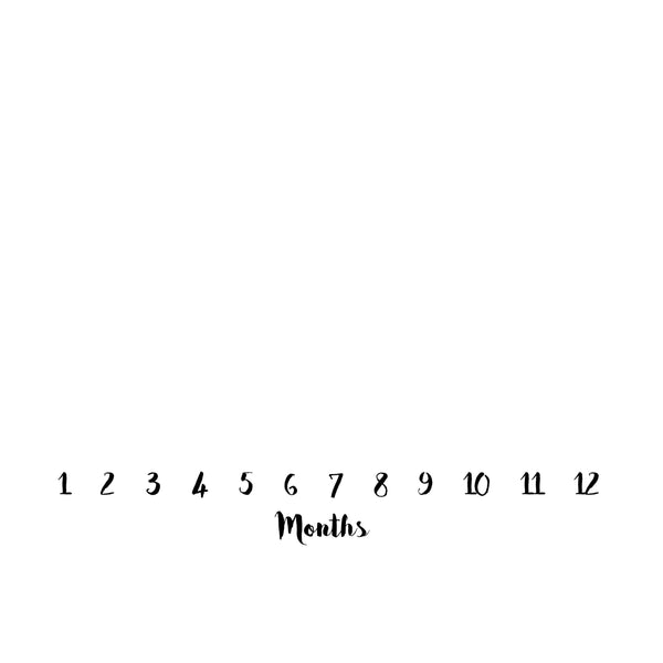 ANNIVERSARY BLANKET - BOTTOM NUMBERS HANDWRITTEN - Dotboxed