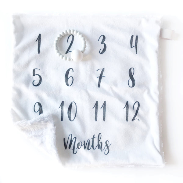 Milestone Lovey Blanket