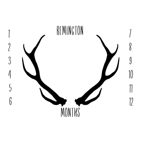 ANNIVERSARY BLANKET - ANTLERS - Dotboxed