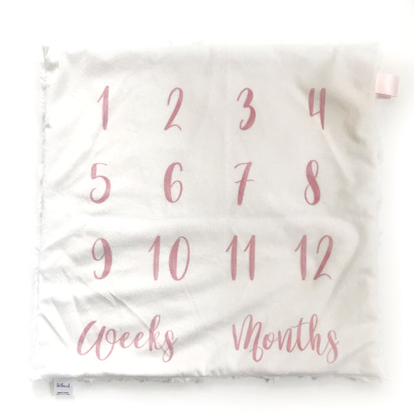 Milestone Lovey Blanket