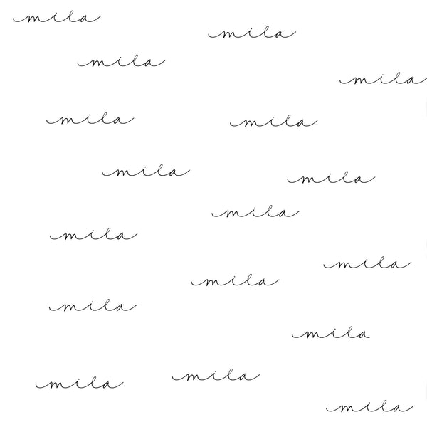 PERSONALIZED NAME BLANKET - SCATTERED NAME IN MINKY - Dotboxed