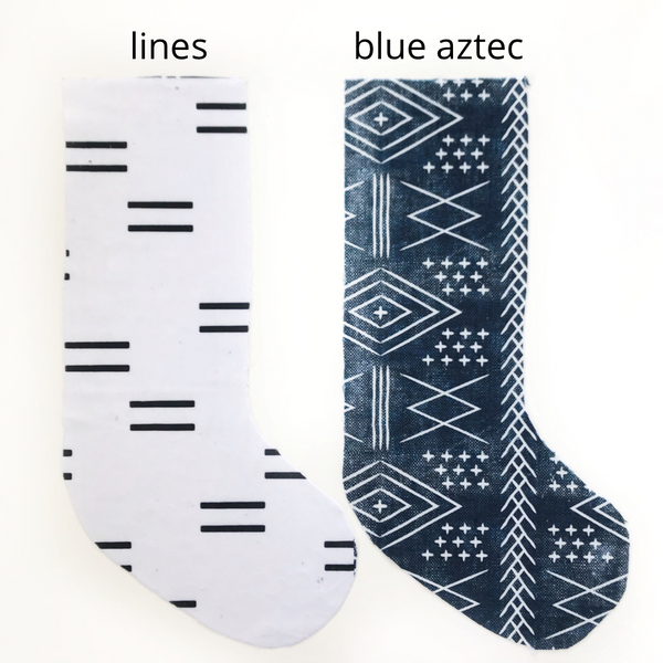 Personalized Stockings - Reversible