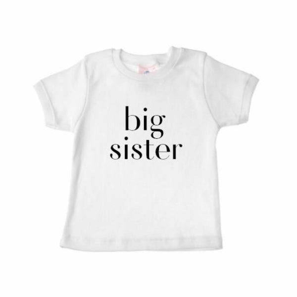 Sibling Shirts BIG SISTER - Dotboxed
